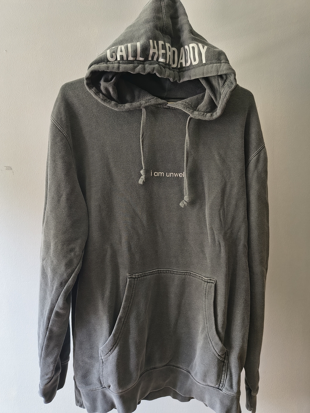 Call Her Daddy Pullover Hoodie official merch 'i am unwell'